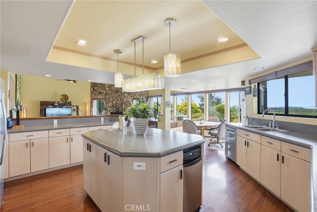 225 Broken Arrow Road Nipomo, CA 93444 - Photo 10 of 45 Large kitchen with pantry, prep island, generous cabinets