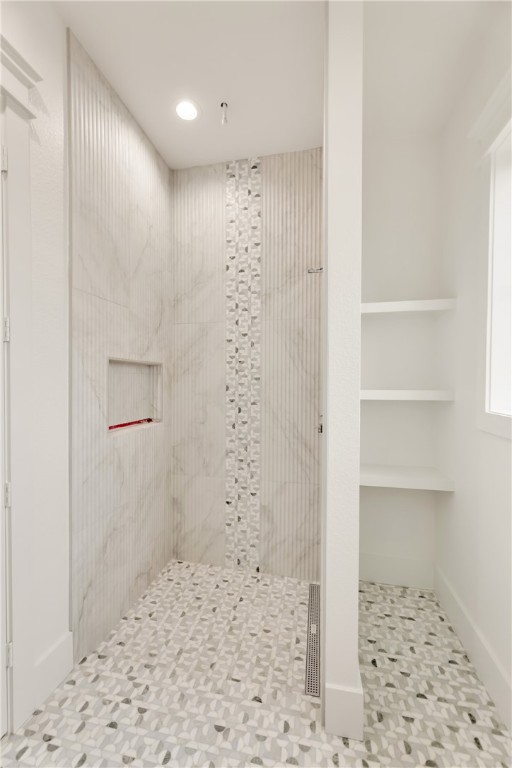 1141 Bluebonnet Ridge Drive Chappell Hill, TX 77426 - Photo 18 of 32 a bathroom with a shower