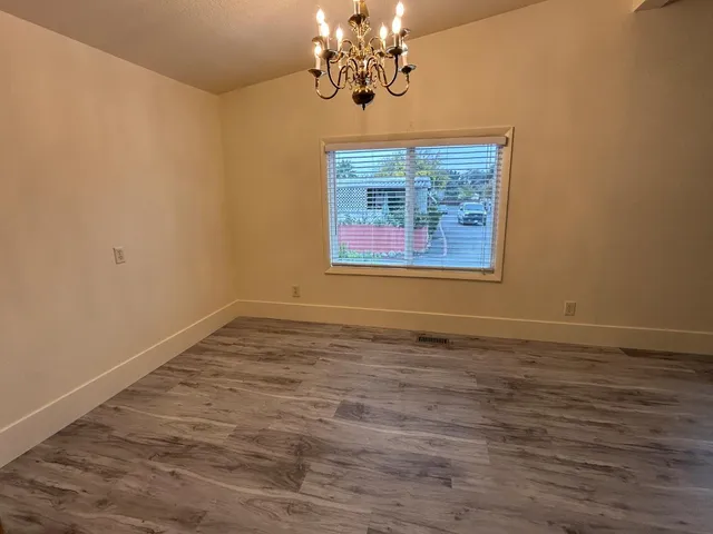 a view of an empty room with window
