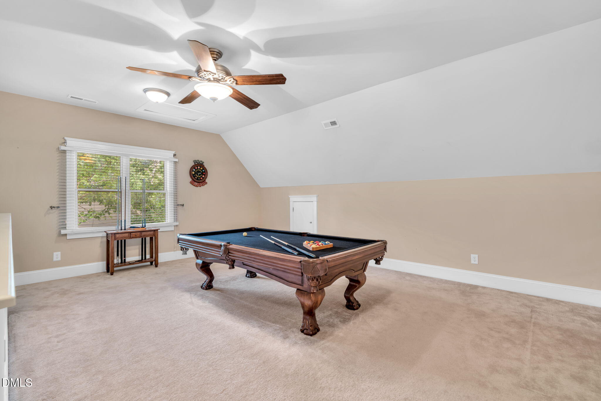 4324 Brighton Ridge Drive Apex, NC 27539 - Photo 27 of 37 a room with pool table and a window