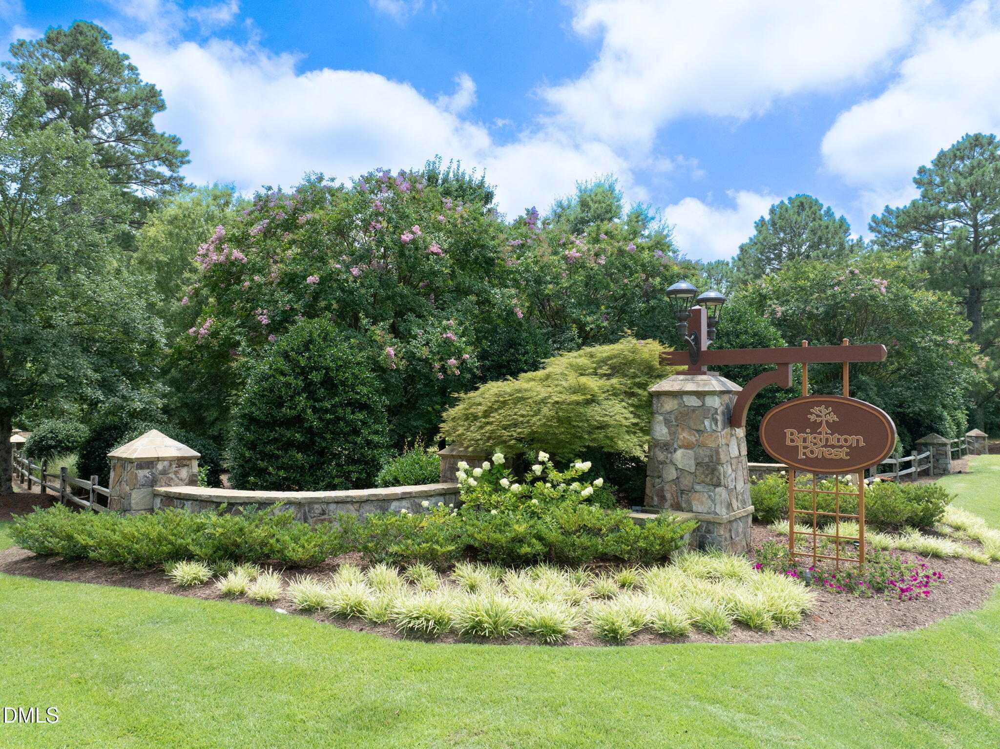 4324 Brighton Ridge Drive Apex, NC 27539 - Photo 36 of 37 a view of a house with a yard and potted plants