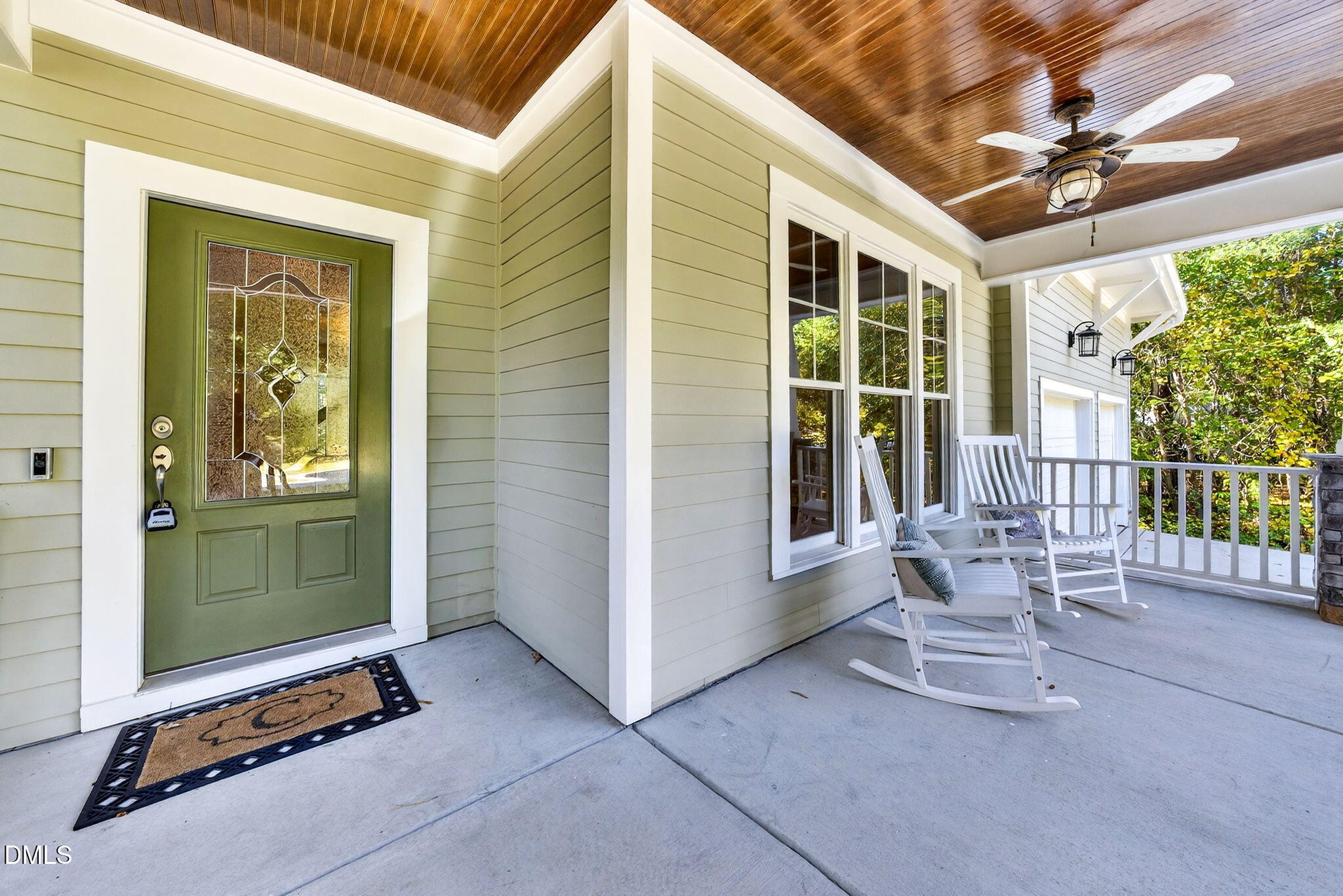 4324 Brighton Ridge Drive Apex, NC 27539 - Photo 37 of 37 a balcony with furniture and a window