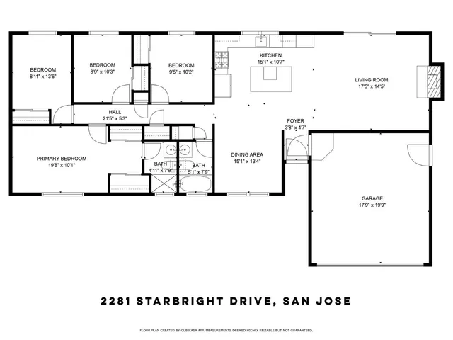 $1,889,000 | 2281 Starbright Drive, San Jose, CA 95124
