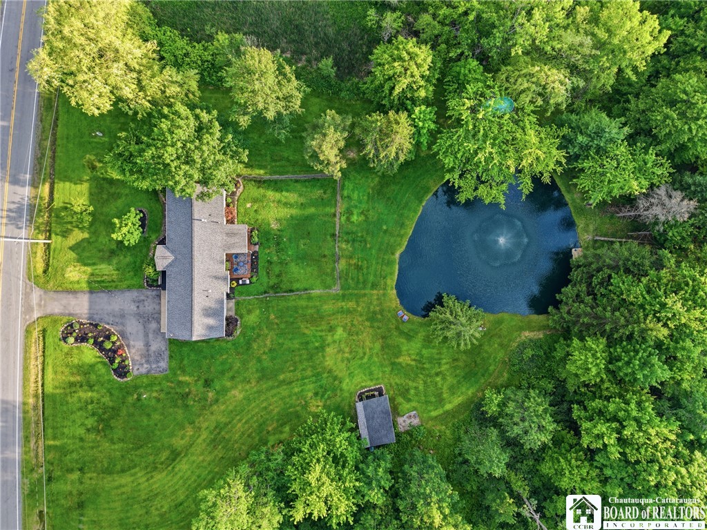 8028 Hayes Hollow Road Colden, NY 14033 - Photo 47 of 50 Birds eye cleared area