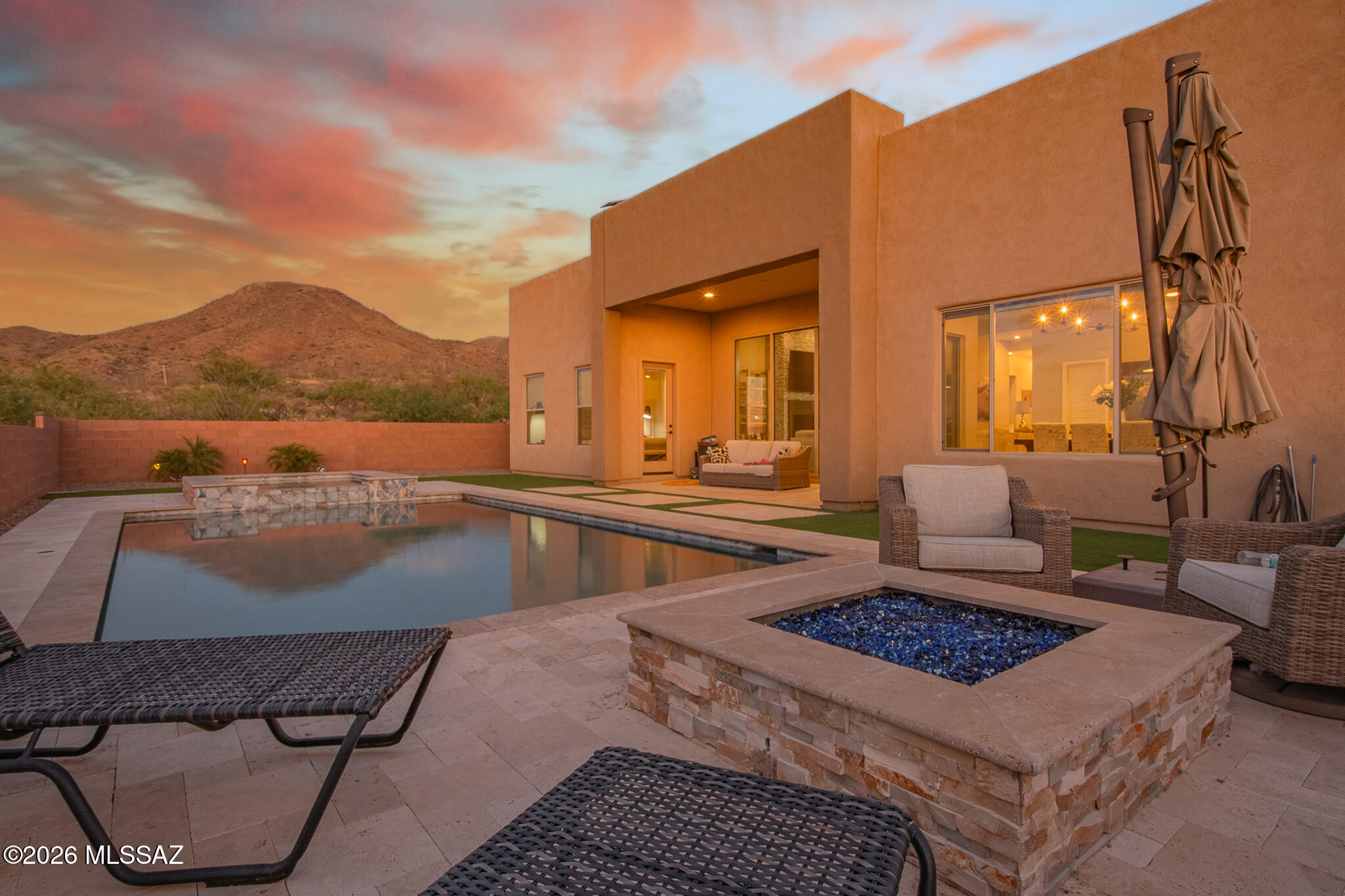 18642 South Houghton Road Vail, AZ 85641 - Photo 33 of 39 Backyard - Rear Exterior