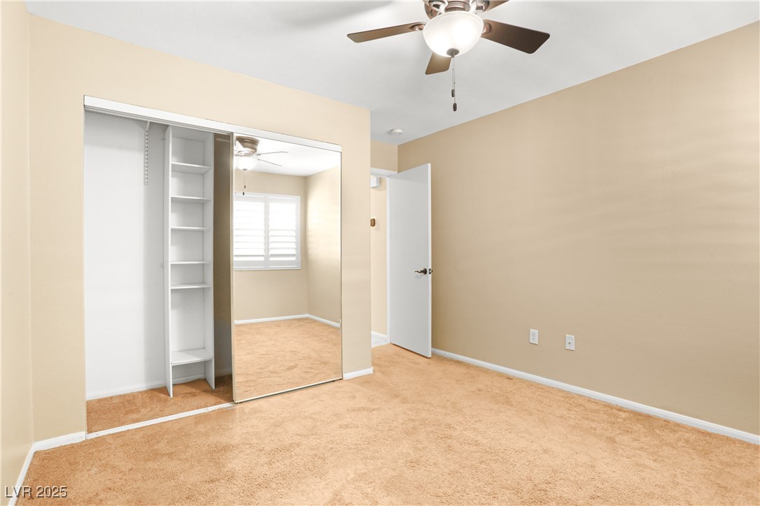 8928 Rusty Rifle Avenue Las Vegas, NV 89143 - Photo 15 of 23 Alternate view of the second bedroom showcasing it