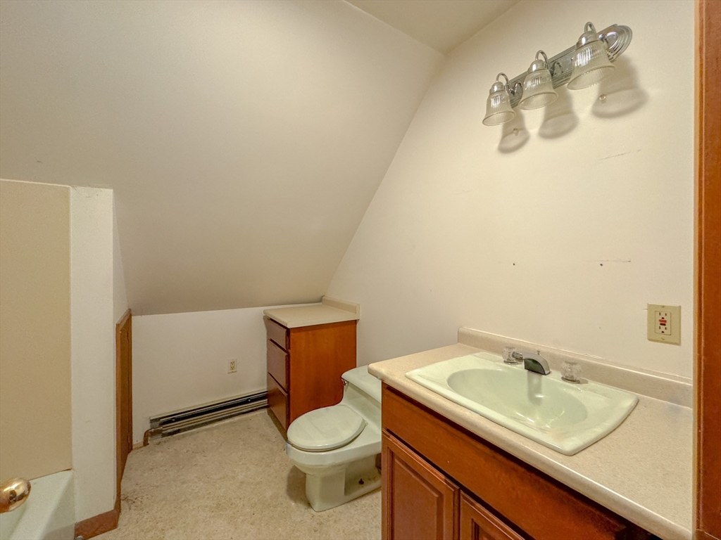 519 Kirchner Road Dalton, MA 01226 - Photo 15 of 35 a bathroom with a sink a toilet and mirror