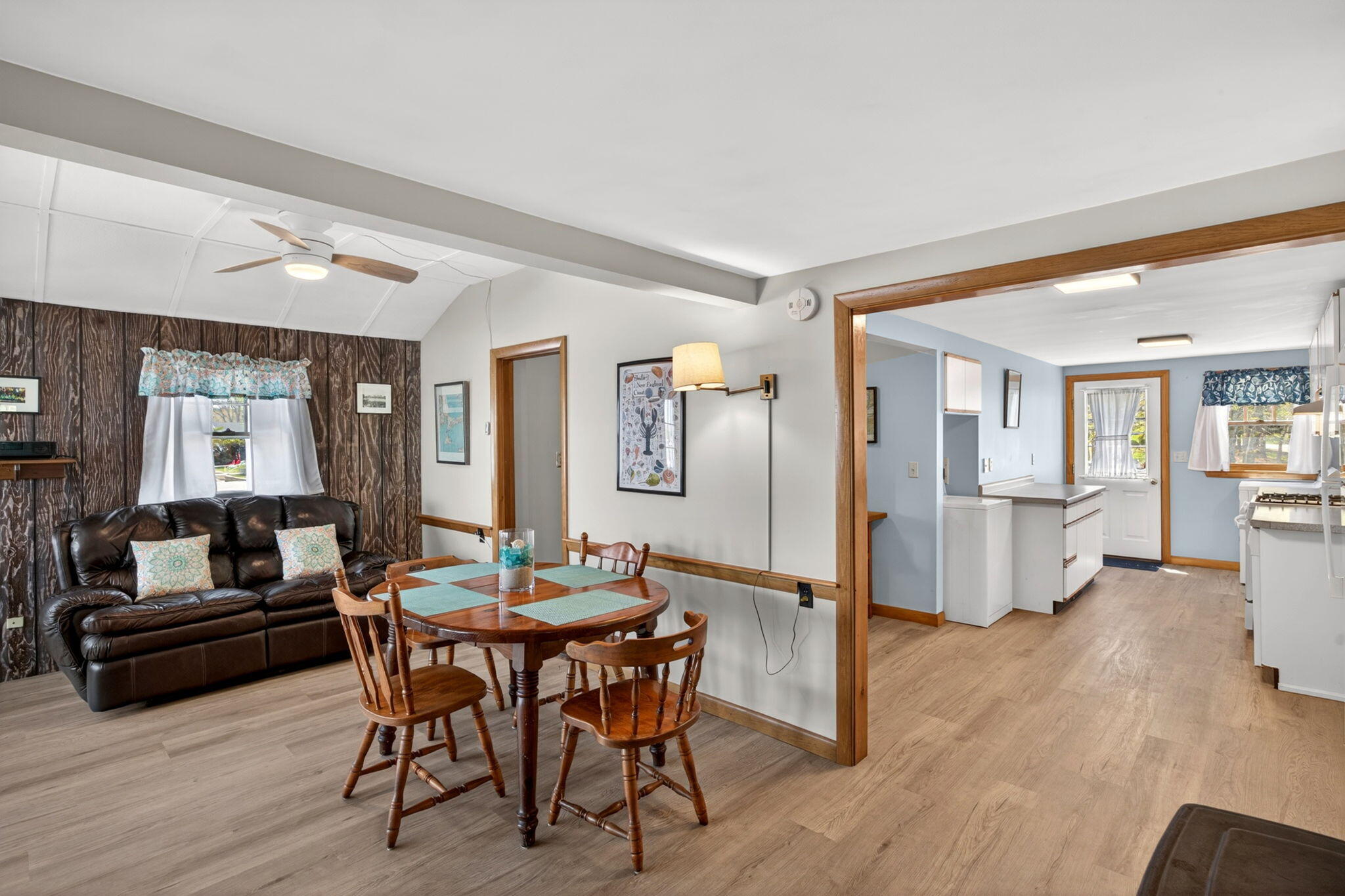11 Clamshell Lane Mashpee, MA 02649 - Photo 23 of 43 a view of a dining room with furniture and wooden floor