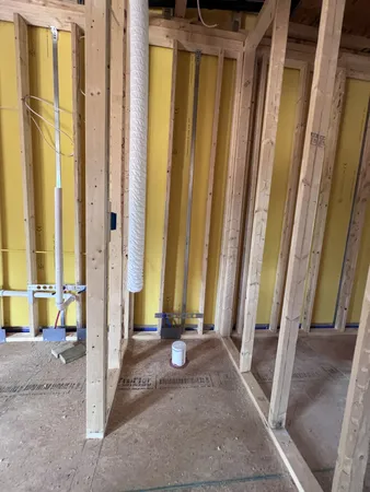 a view of a door with a living room