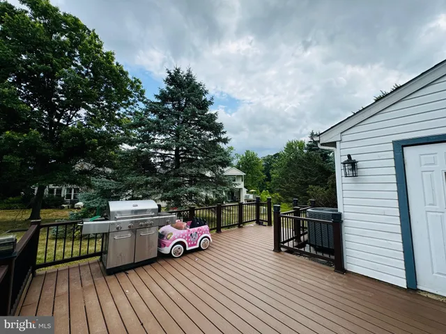 a view of a roof deck
