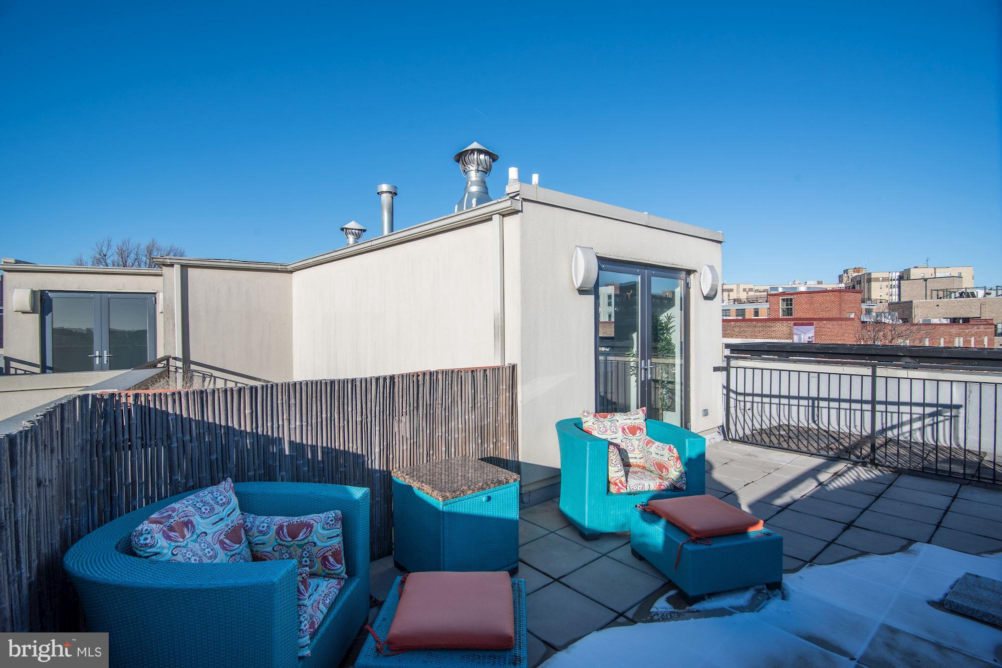 2426 Ontario Road Northwest, Unit 304 Washington, DC 20009 - Photo 27 of 30 Rood Deck with soaring views!
