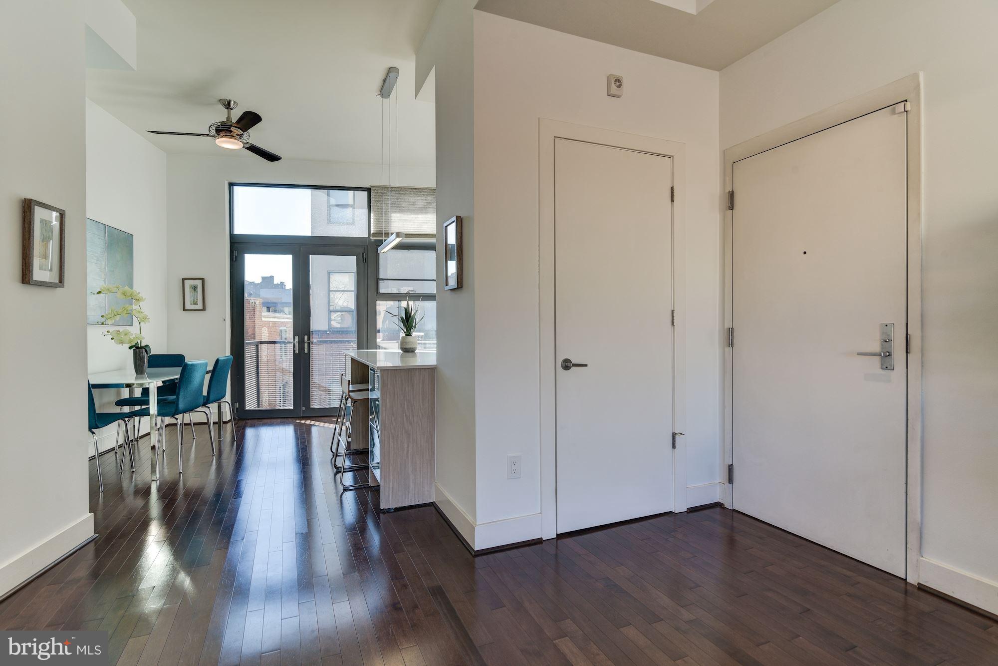 2426 Ontario Road Northwest, Unit 304 Washington, DC 20009 - Photo 4 of 30 Entry w/view to dining & kitchen