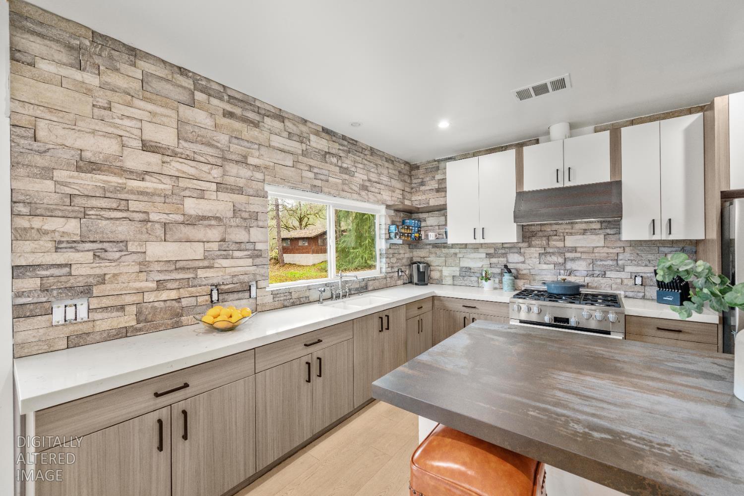 970 Mill Road Meadow Vista, CA 95722 - Photo 11 of 41 Corner cabinet shown is digitally replicated for visual reference only. The actual cabinet is void leaving space for dishwasher