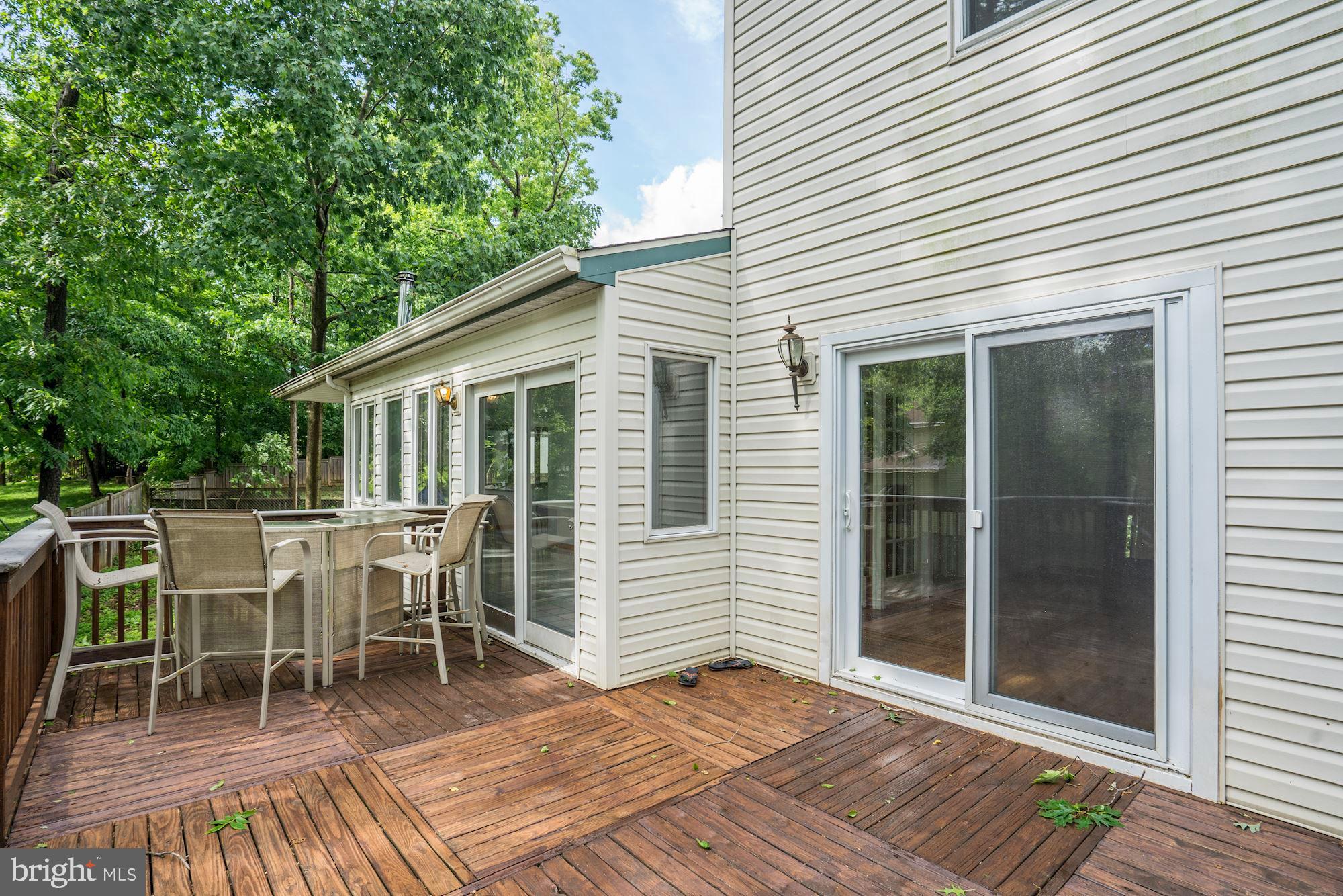 15108 Elk Run Road Chantilly, VA 20151 - Photo 18 of 33 Deck to Living Room