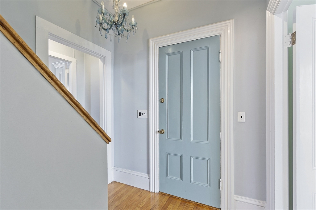 35 Middle Street, Unit 4 Gloucester, MA 01930 - Photo 3 of 28 a view of entryway with chandelier