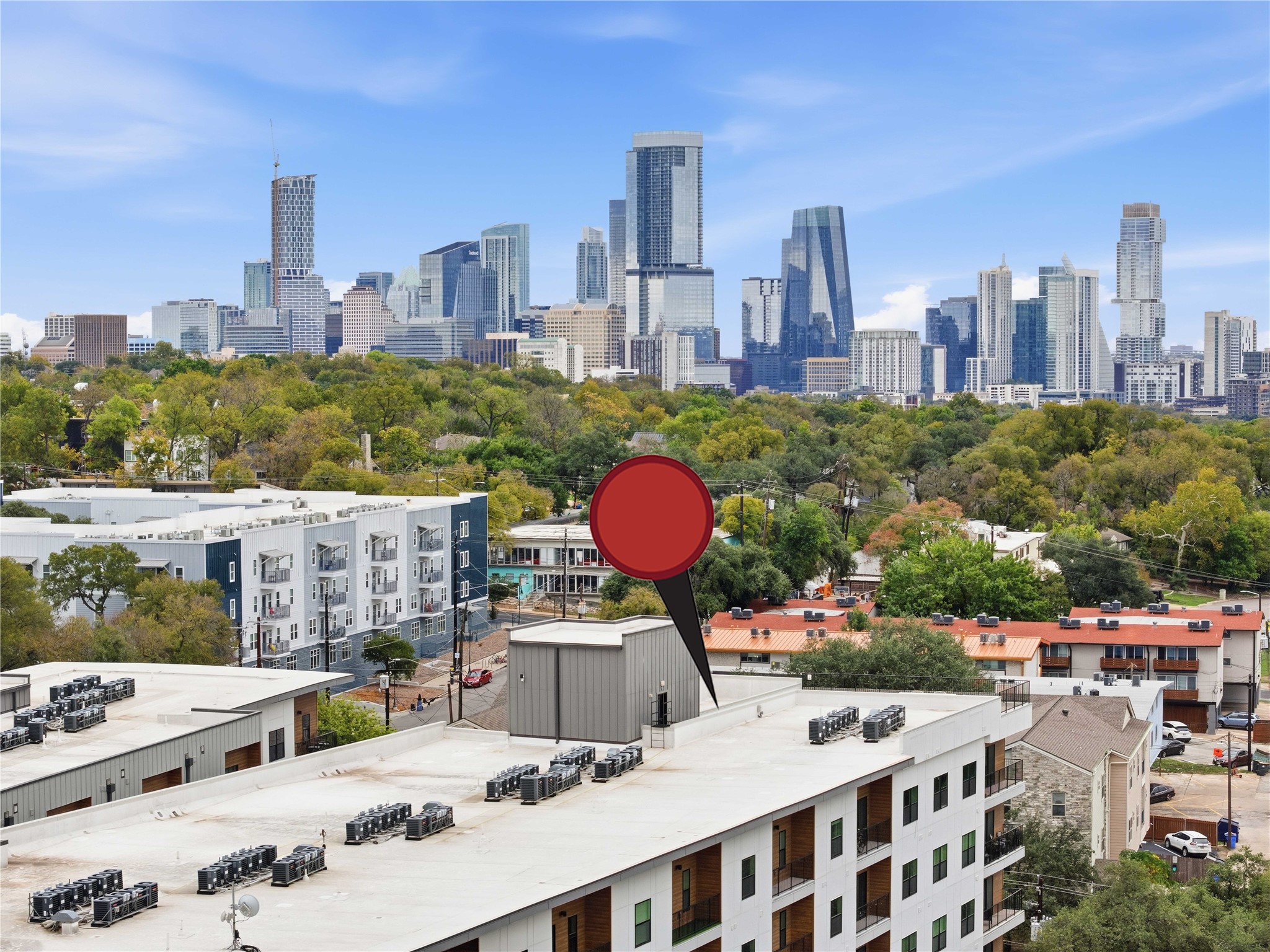 2500 Longview Street, Unit 219 Austin, TX 78705 - Photo 16 of 40 View of city skyline