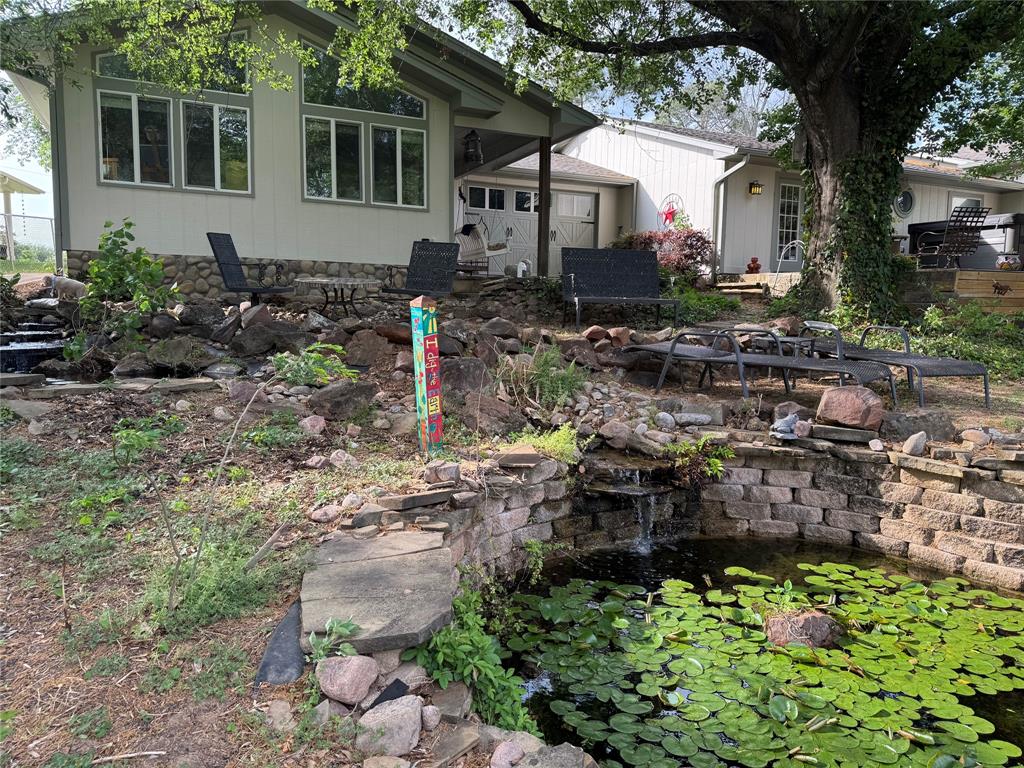 471 Stirrup Ranch Road Trinidad, TX 75163 - Photo 35 of 40 3 level cascading koi pond