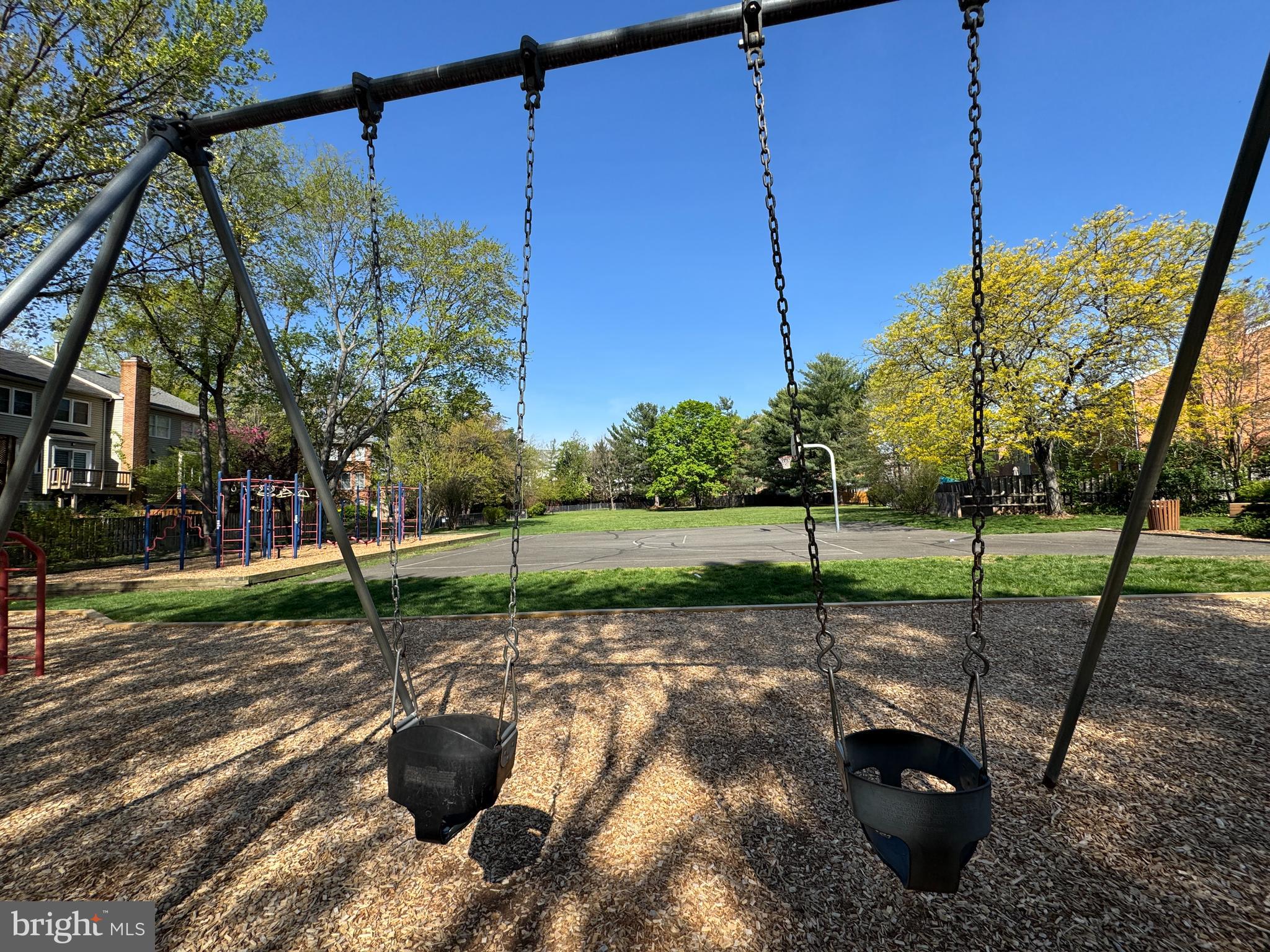 6558 Gildar Street Alexandria, VA 22310 - Photo 38 of 53 a view of a backyard with sitting area