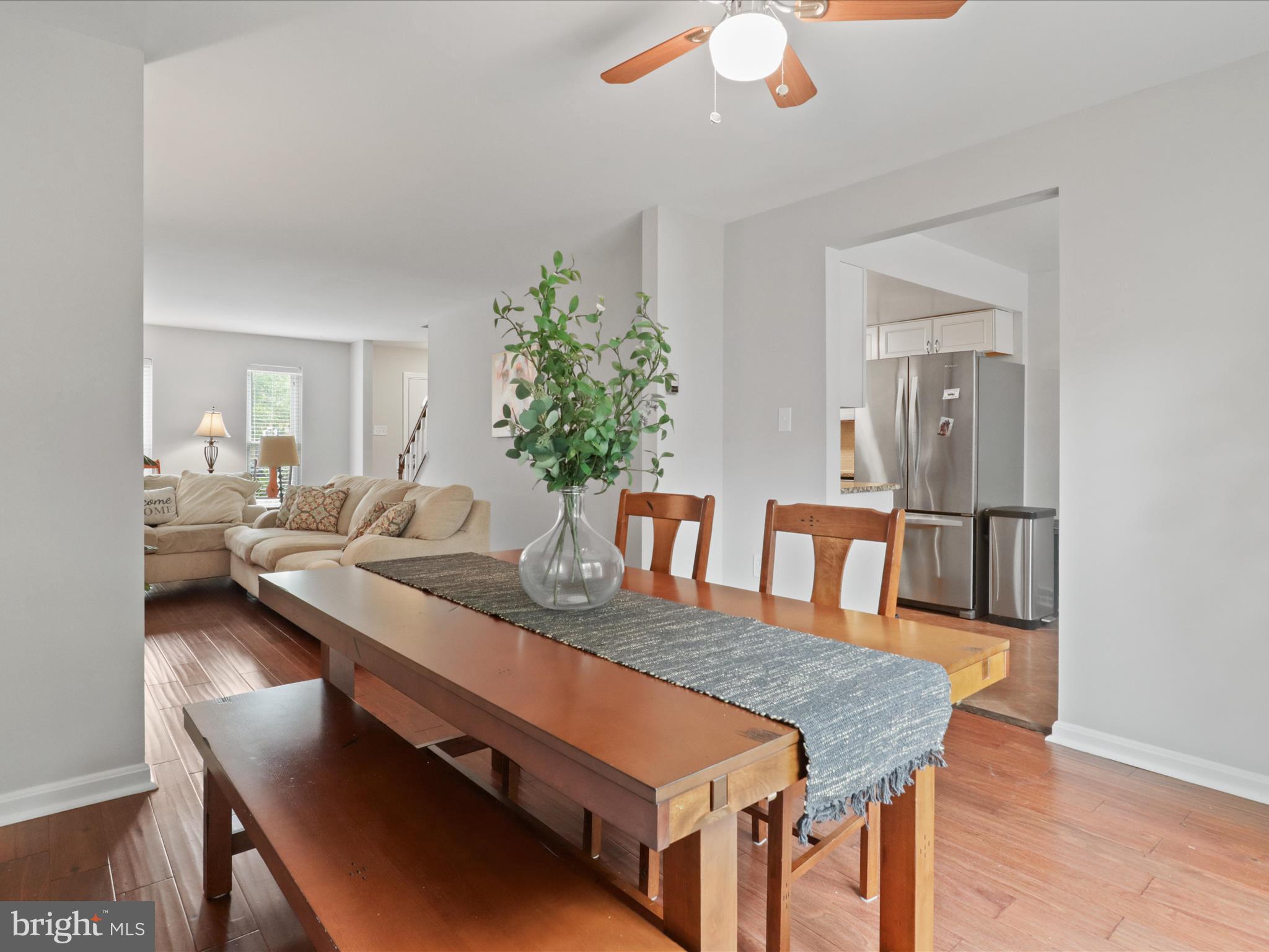 6558 Gildar Street Alexandria, VA 22310 - Photo 9 of 53 a view of a dining room with furniture
