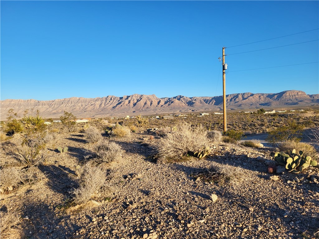 a view of mountain view with mountains in the background