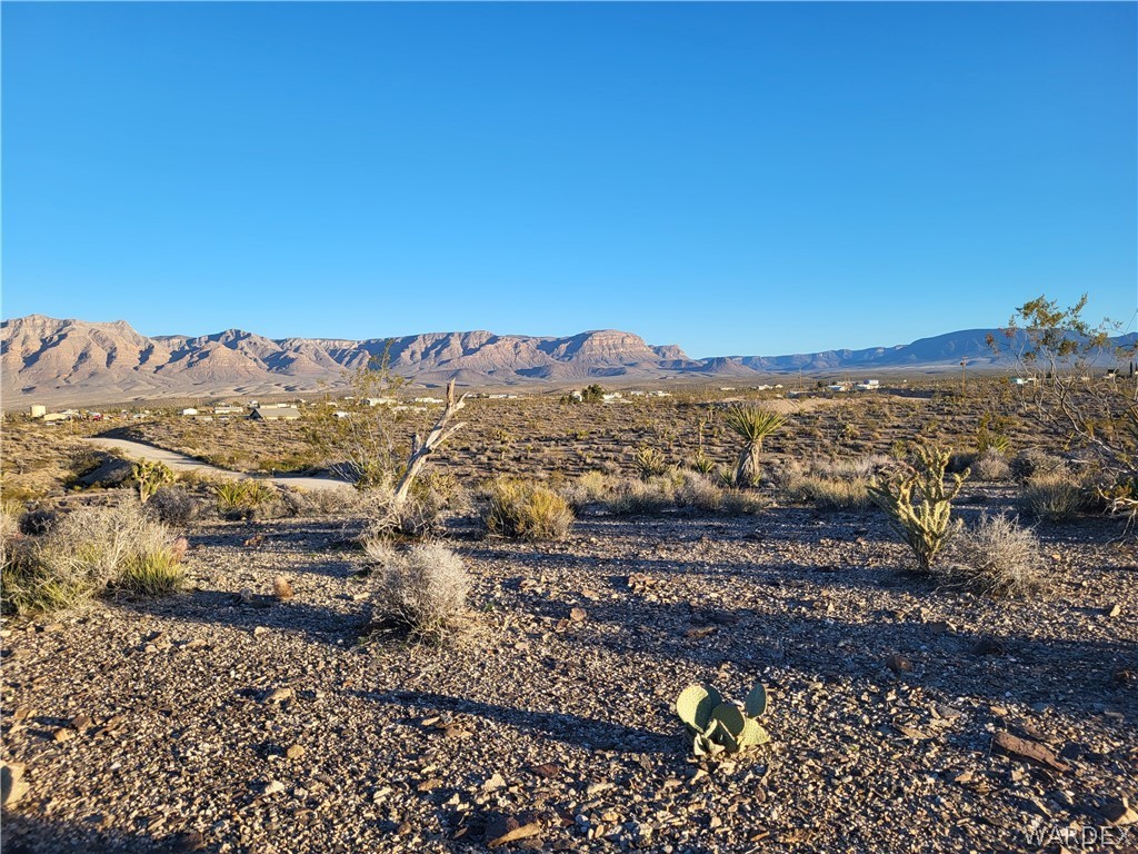 1441 Middle Point Drive Meadview, AZ 86444 - Photo 6 of 7 a view of a large mountain with mountains in the background