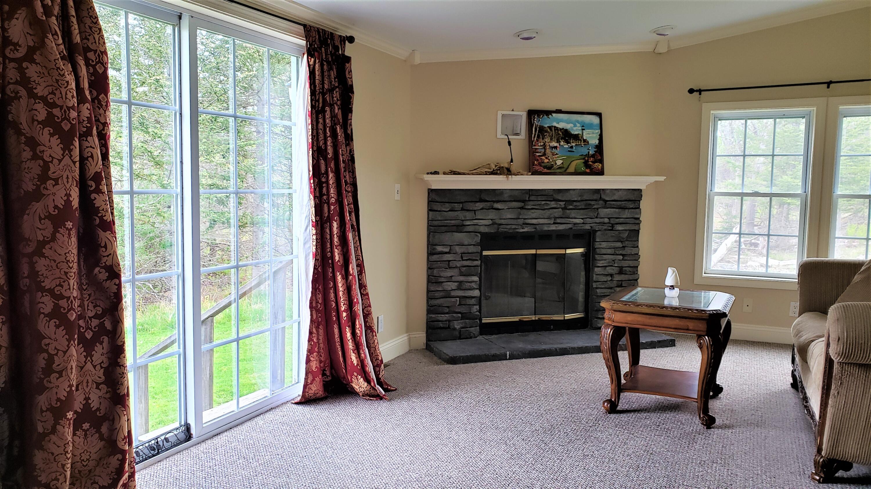 19 Honey Road Little Deer Isle, ME 04650 - Photo 16 of 27 Fireplace 2