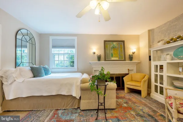 a view of a chairs and table in the patio