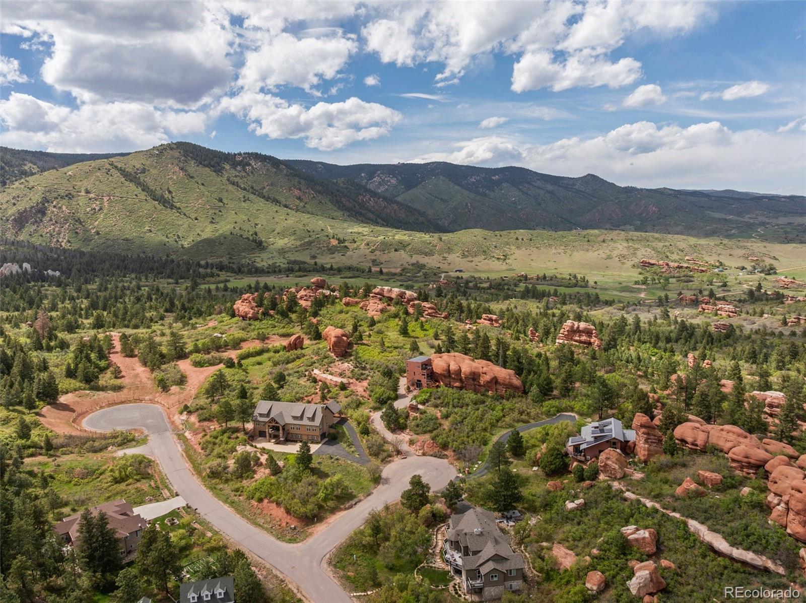 6619 Apache Place Larkspur, CO 80118 - Photo 44 of 50 a view of city and mountain