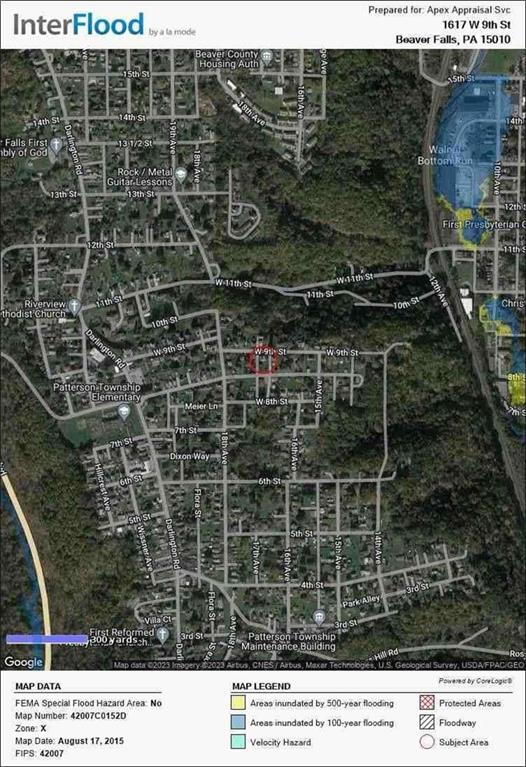 1617 West 9th Street Beaver Falls, PA 15010 - Photo 43 of 43 a black and white photo of a building