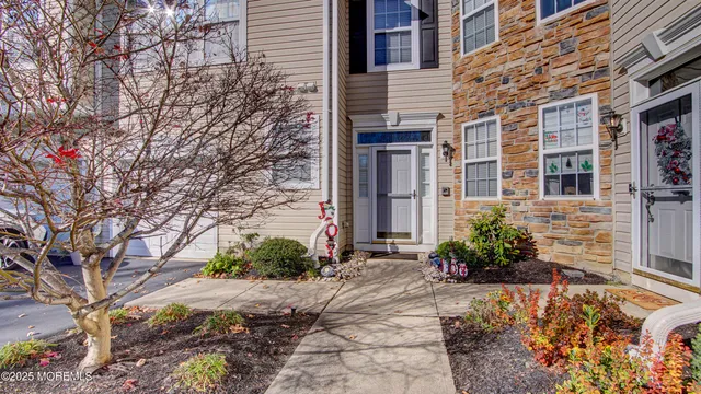 a front view of a multi story residential apartment building