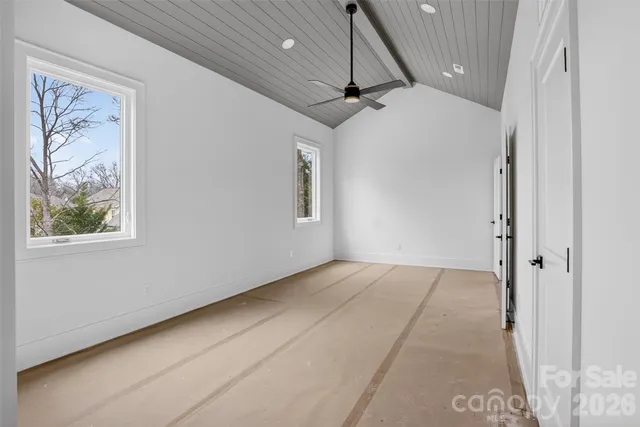 a view of hallway with window