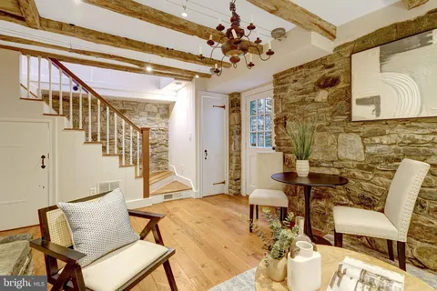 a view of a livingroom with furniture and a couch