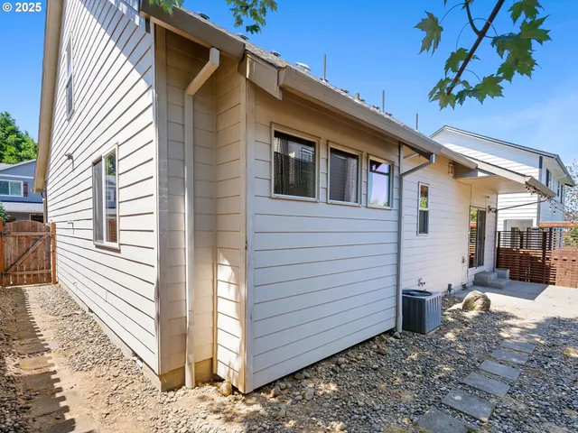 a view of a house with a patio