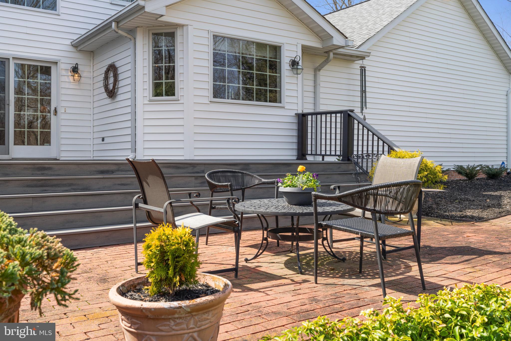 1116 Wiseburg Road Parkton, MD 21120 - Photo 46 of 54 a view of a chairs and table in a patio