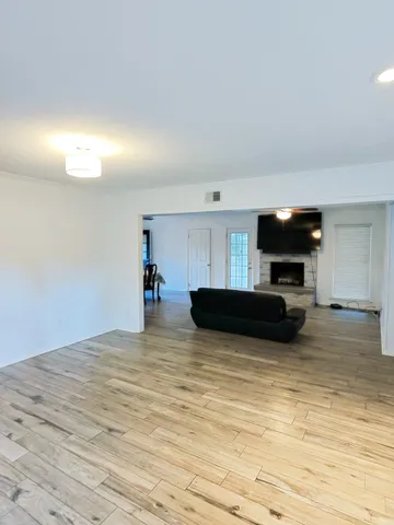 a view of kitchen and a sink