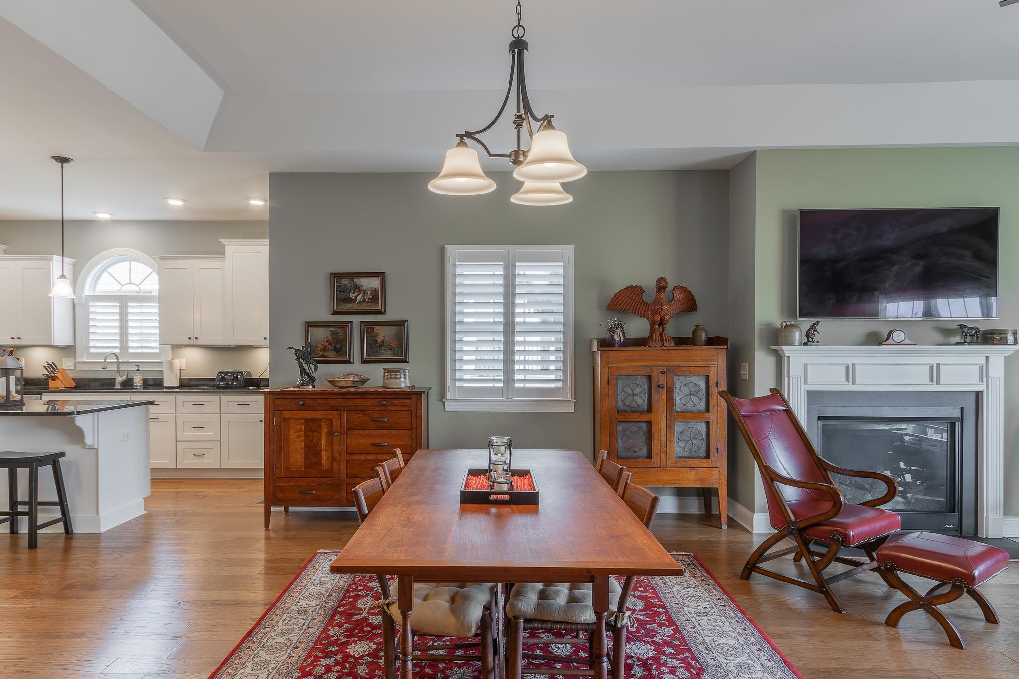 1685 Bald Eagle Circle Harrisonburg, VA 22801 - Photo 28 of 53 a living room with fireplace furniture and a flat screen tv