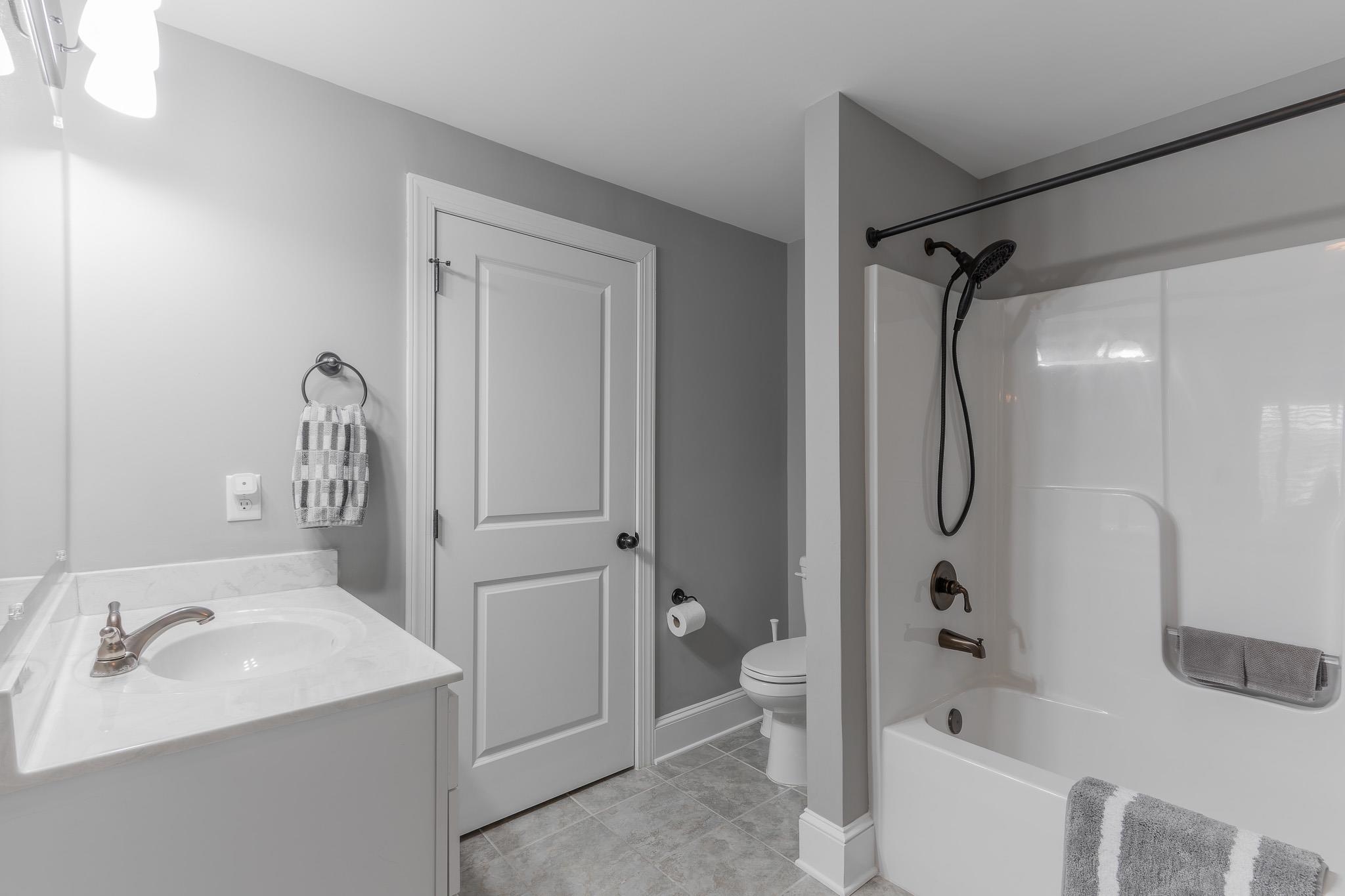 1685 Bald Eagle Circle Harrisonburg, VA 22801 - Photo 46 of 53 a bathroom with a sink toilet and shower