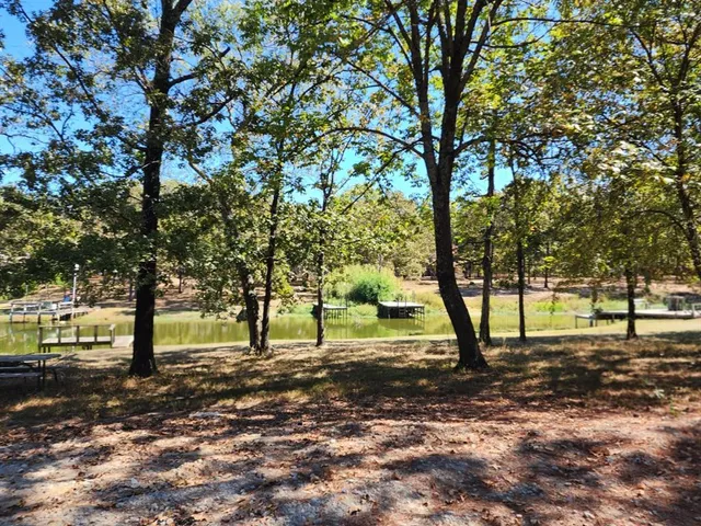 a view of street with trees