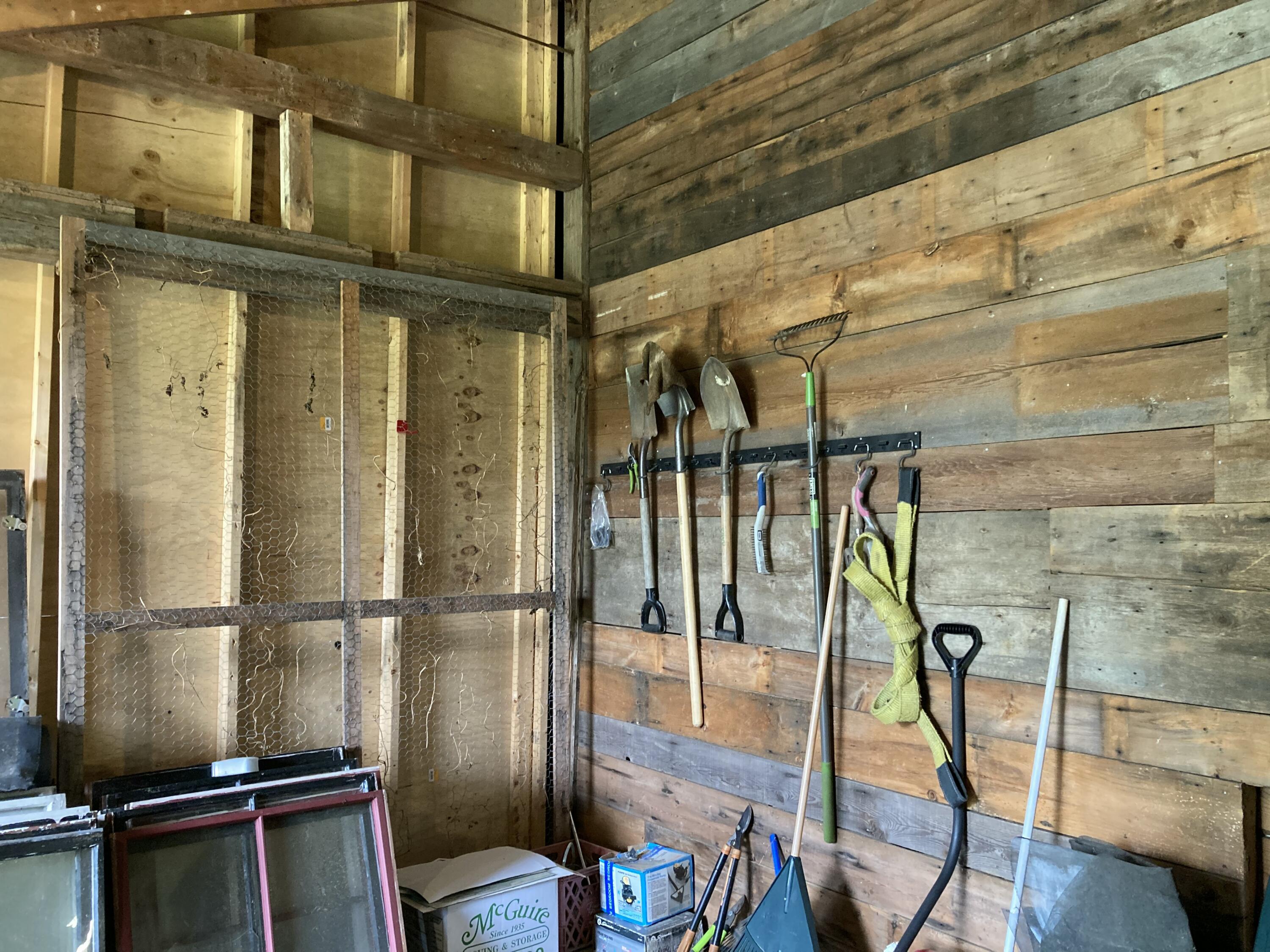 384 Point Road Hancock, ME 04640 - Photo 21 of 70 Back barn wall.