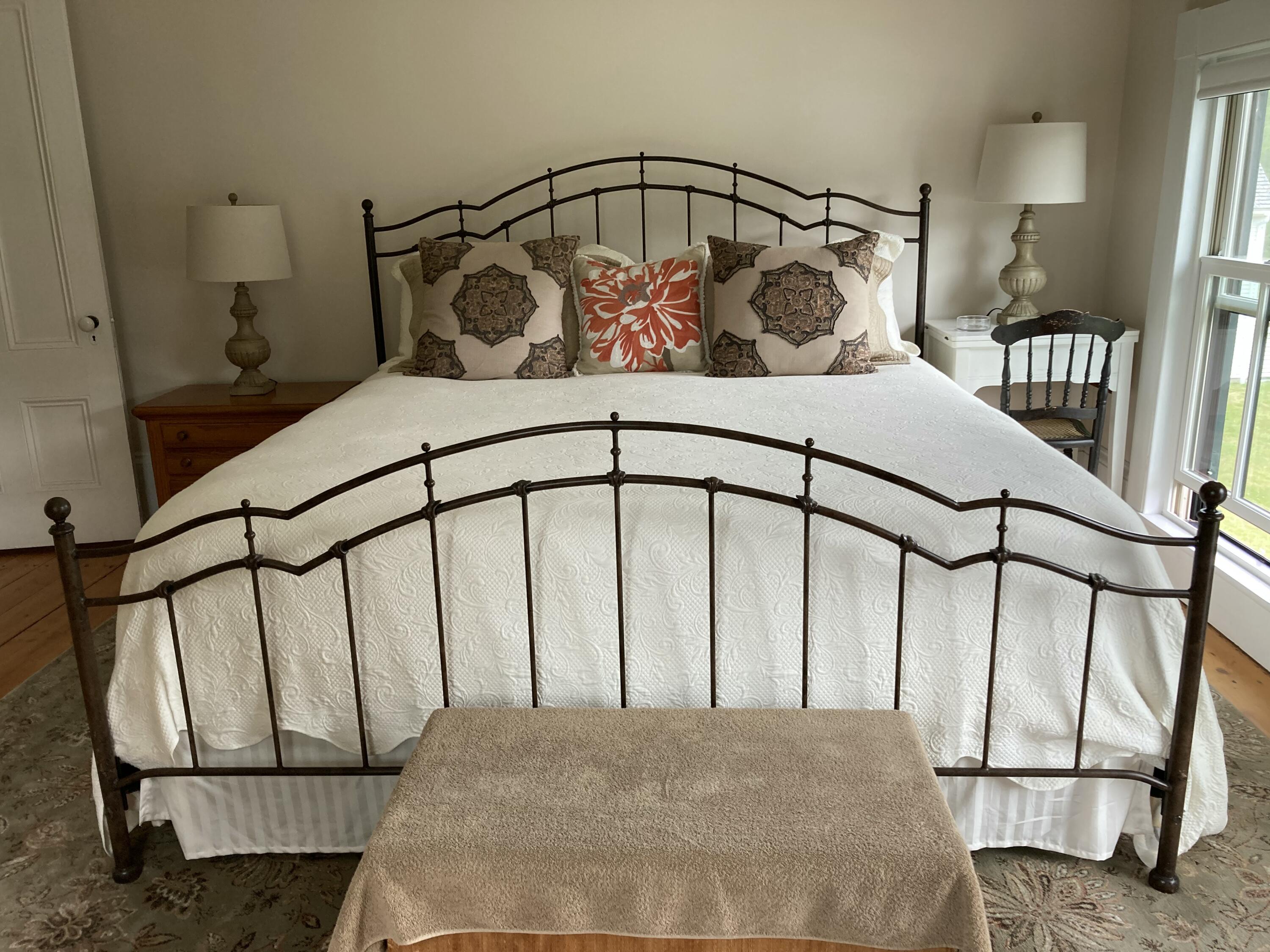 384 Point Road Hancock, ME 04640 - Photo 25 of 70 King bed guest room.