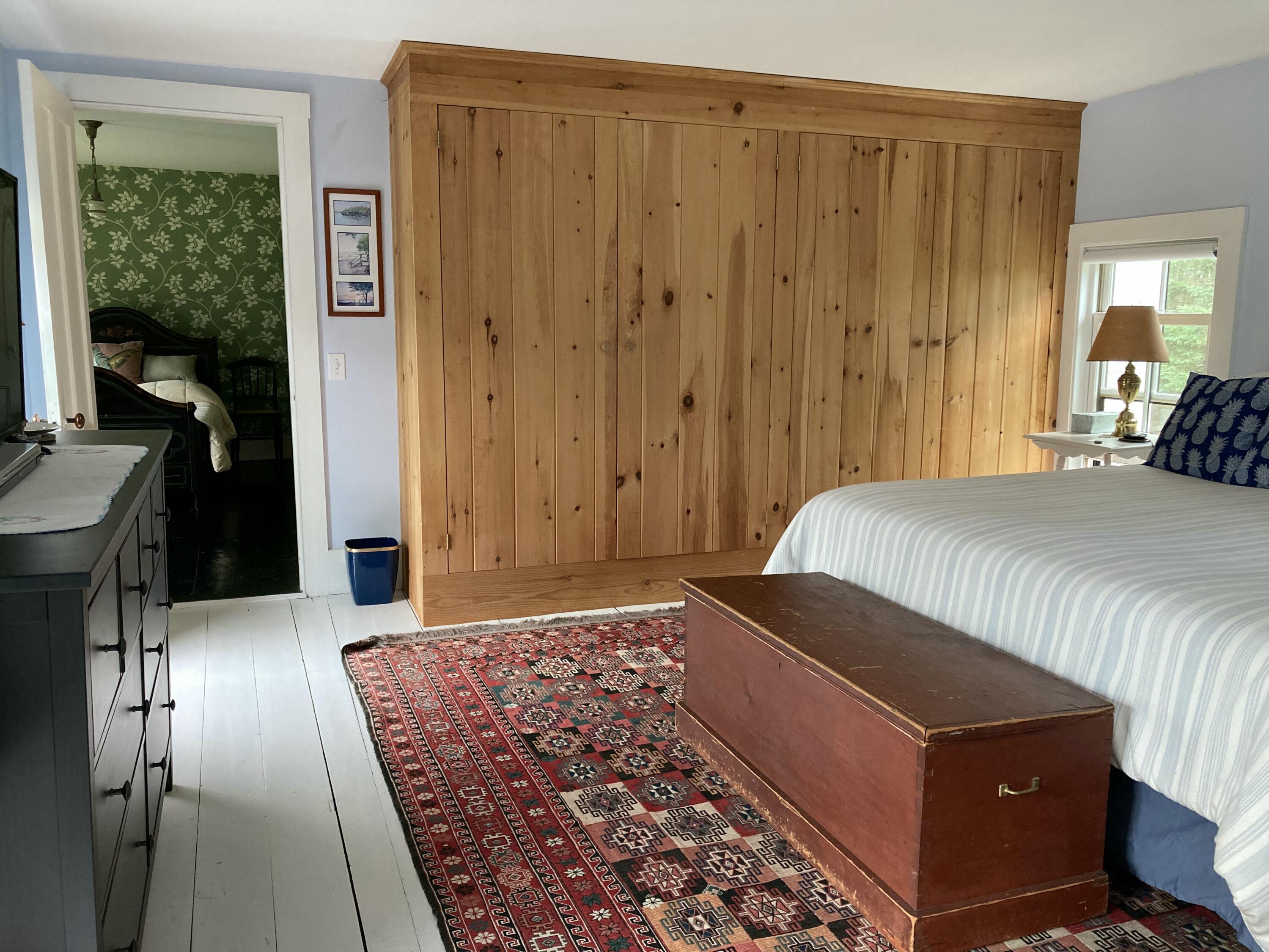 384 Point Road Hancock, ME 04640 - Photo 30 of 70 Closet & door to green room.