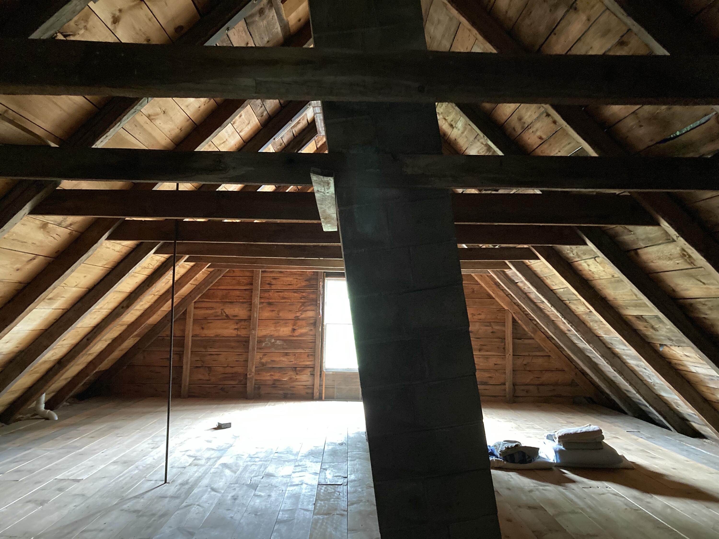 384 Point Road Hancock, ME 04640 - Photo 34 of 70 Attic, 3rd floor.