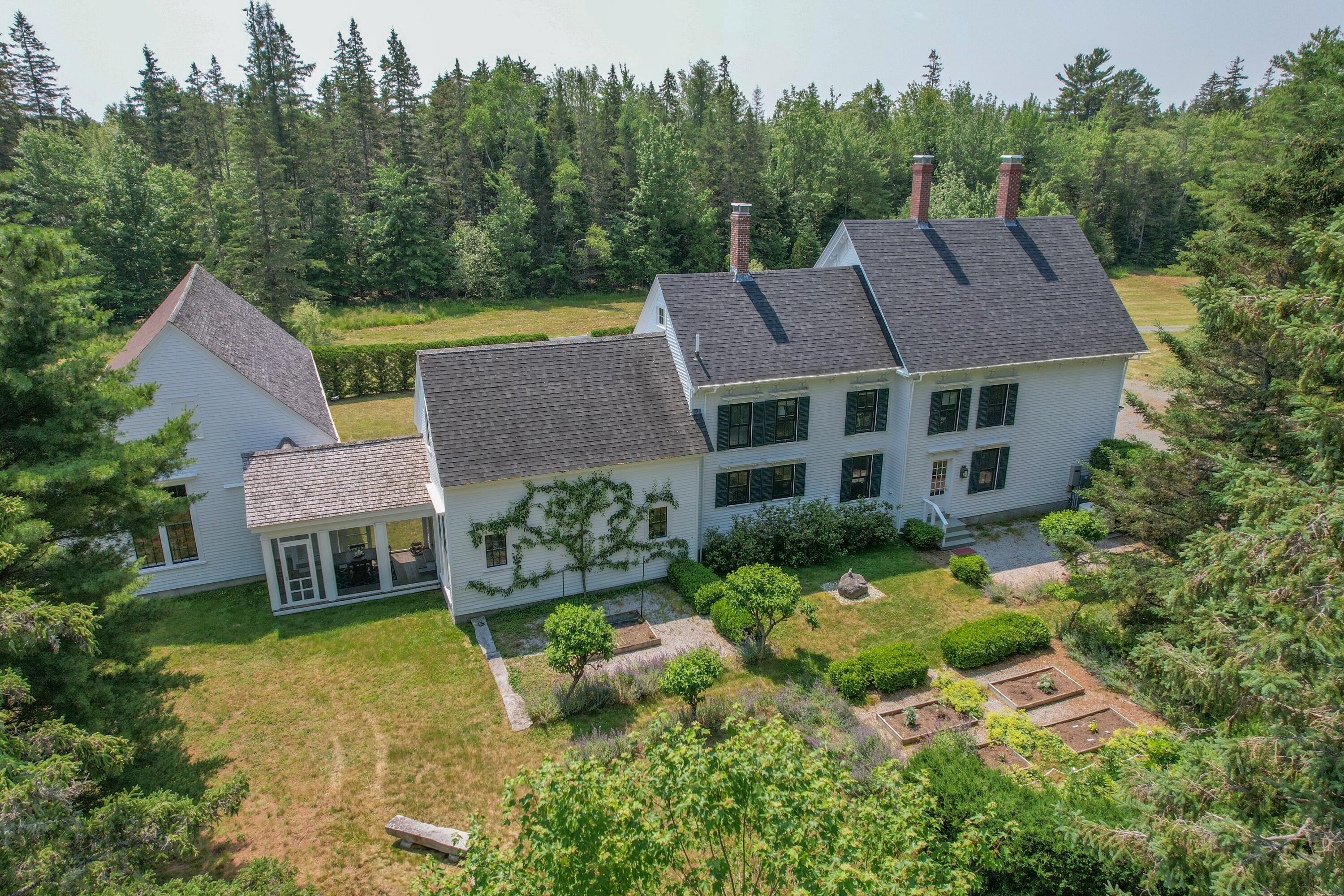 384 Point Road Hancock, ME 04640 - Photo 4 of 70 Gardens on north side.