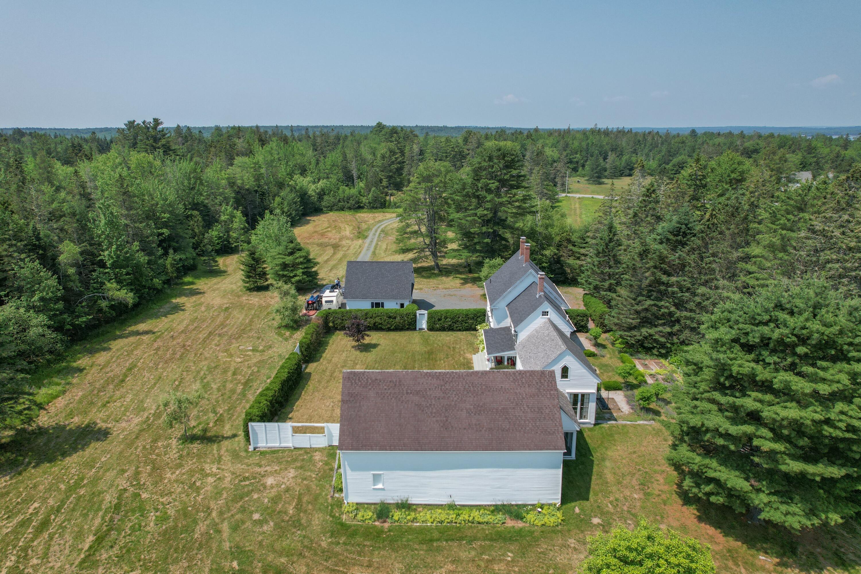 384 Point Road Hancock, ME 04640 - Photo 45 of 70 View from back field looking west.