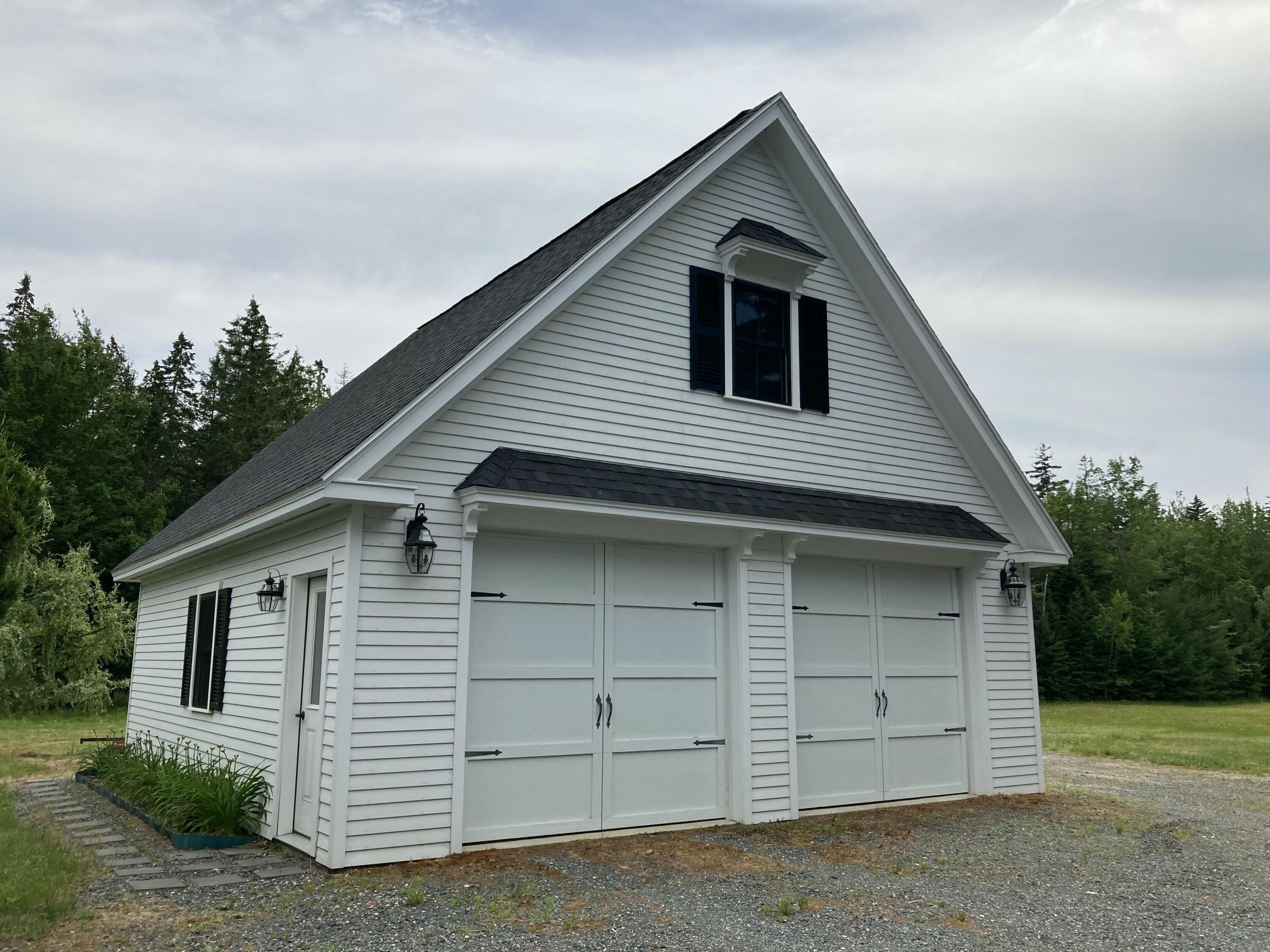 384 Point Road Hancock, ME 04640 - Photo 51 of 70 Two-car detached garage.