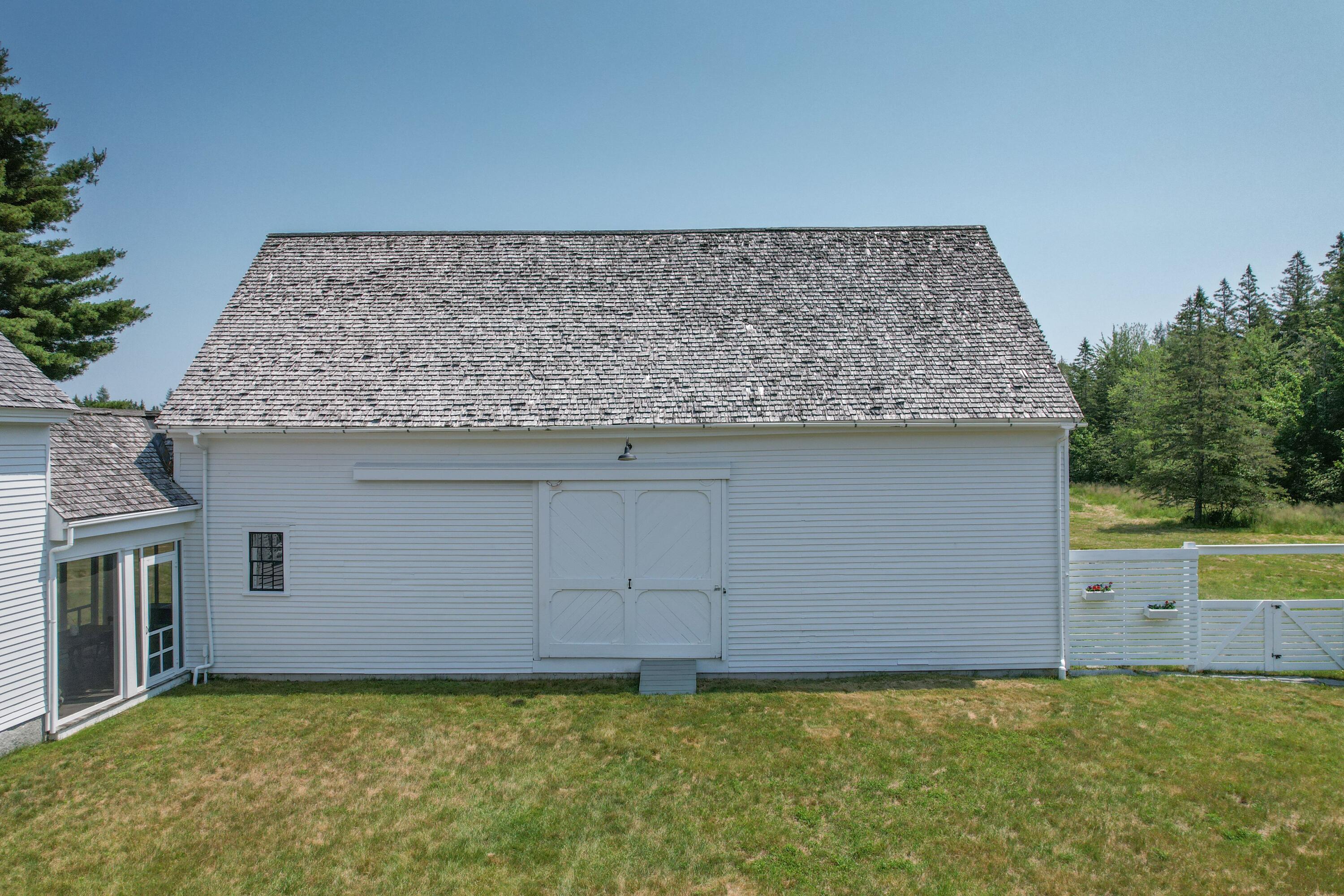 384 Point Road Hancock, ME 04640 - Photo 52 of 70 Barn & studio opening to yard.