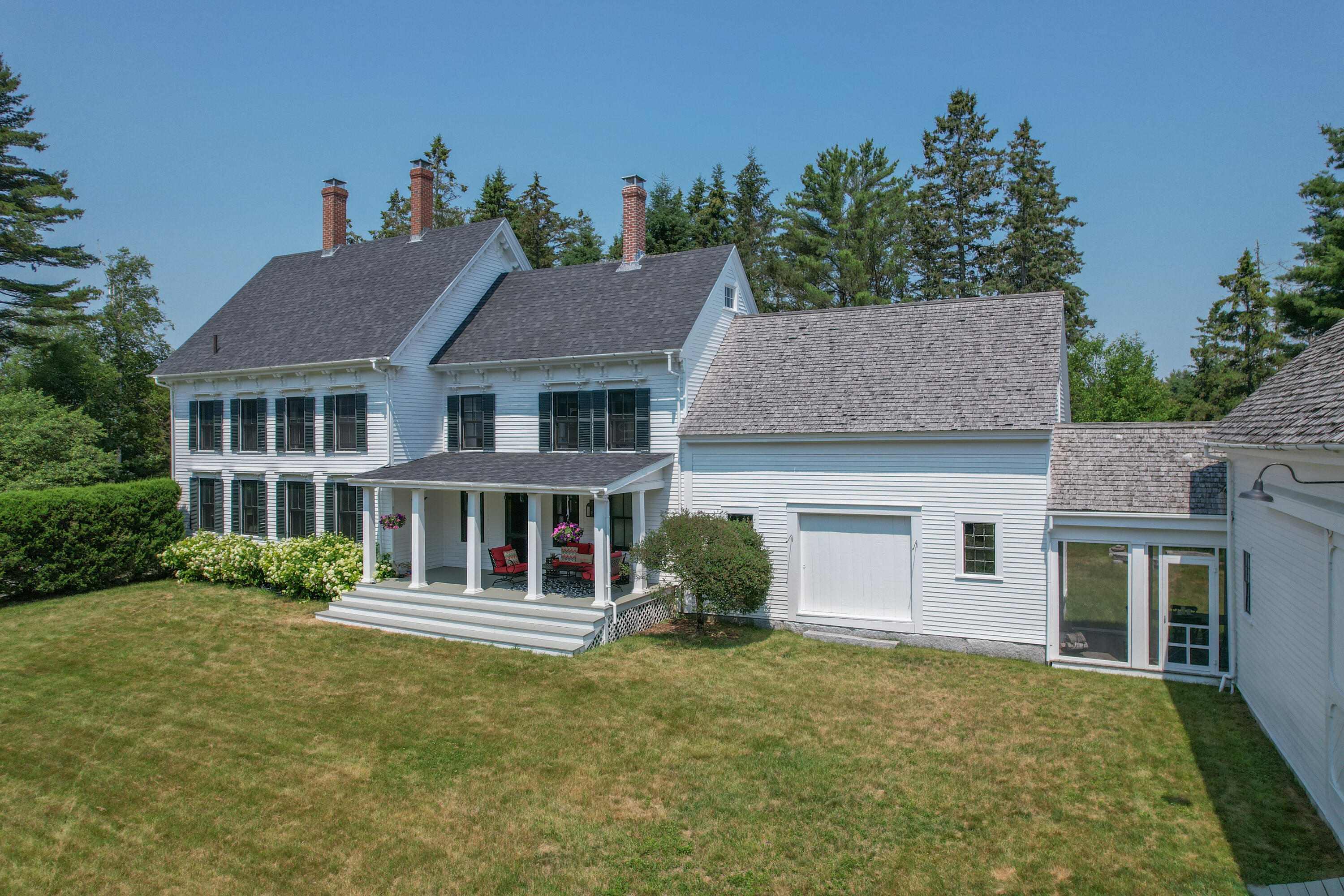 384 Point Road Hancock, ME 04640 - Photo 53 of 70 House, great room, screened porch.