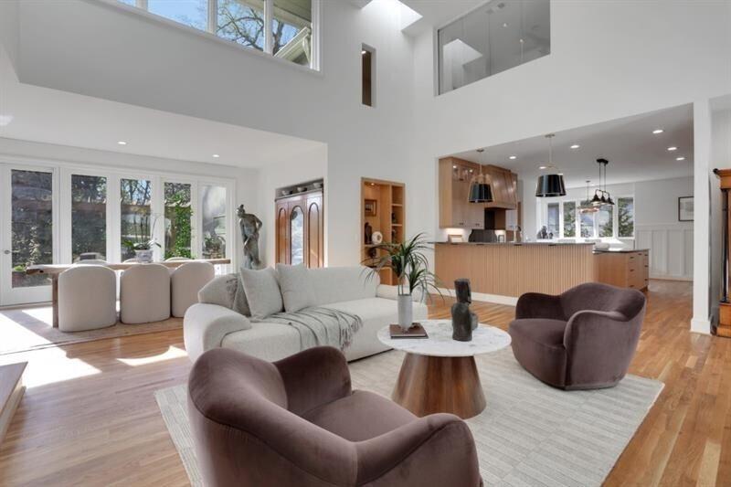 1211 Oakdale Road Northeast Atlanta, GA 30307 - Photo 3 of 67 a living room with furniture and a large window