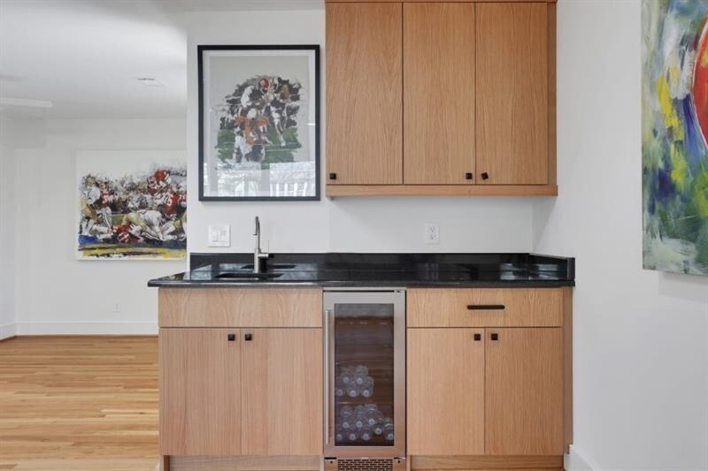 1211 Oakdale Road Northeast Atlanta, GA 30307 - Photo 33 of 67 a kitchen with stainless steel appliances granite countertop a refrigerator and a stove