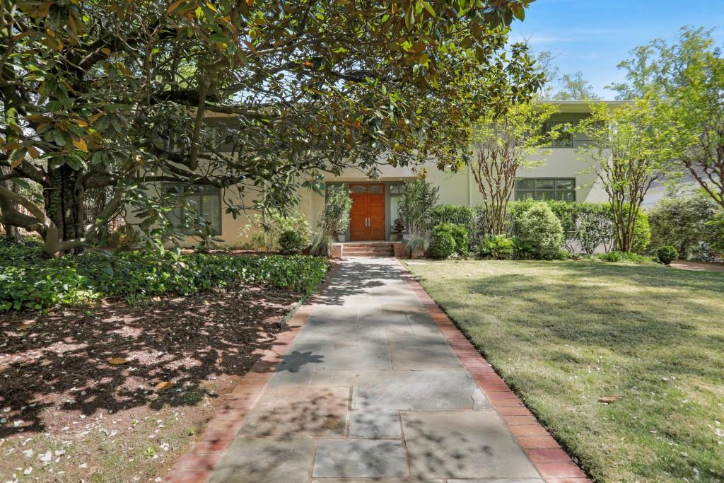 1211 Oakdale Road Northeast Atlanta, GA 30307 - Photo 51 of 67 a front view of a house with garden